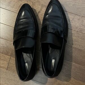 Geox Women's Black Leather Loafers